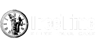 Tree Time White Logo